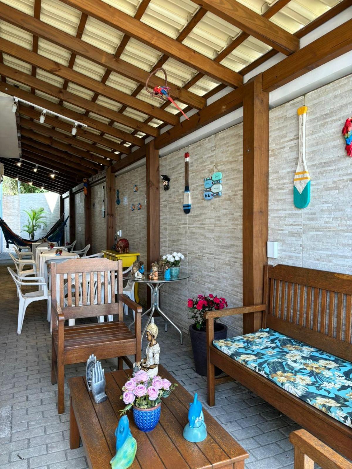 Lopes Residence Uma Quadra Do Mar Ingleses ฟลอเรียนอโปลิส ภายนอก รูปภาพ