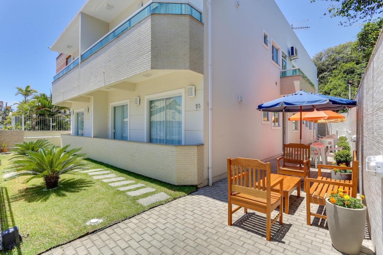 Lopes Residence Uma Quadra Do Mar Ingleses ฟลอเรียนอโปลิส ภายนอก รูปภาพ