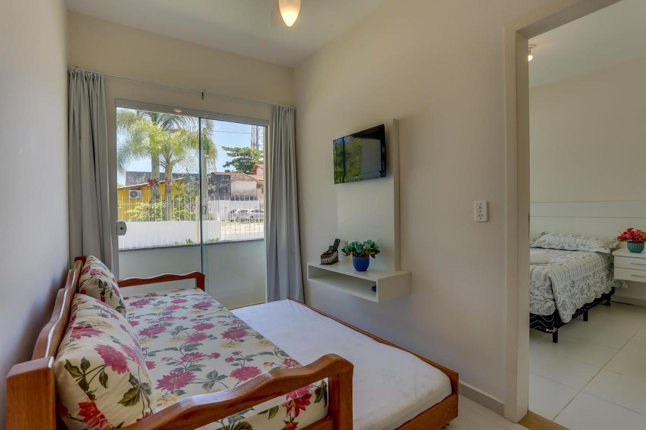 Lopes Residence Uma Quadra Do Mar Ingleses ฟลอเรียนอโปลิส ภายนอก รูปภาพ